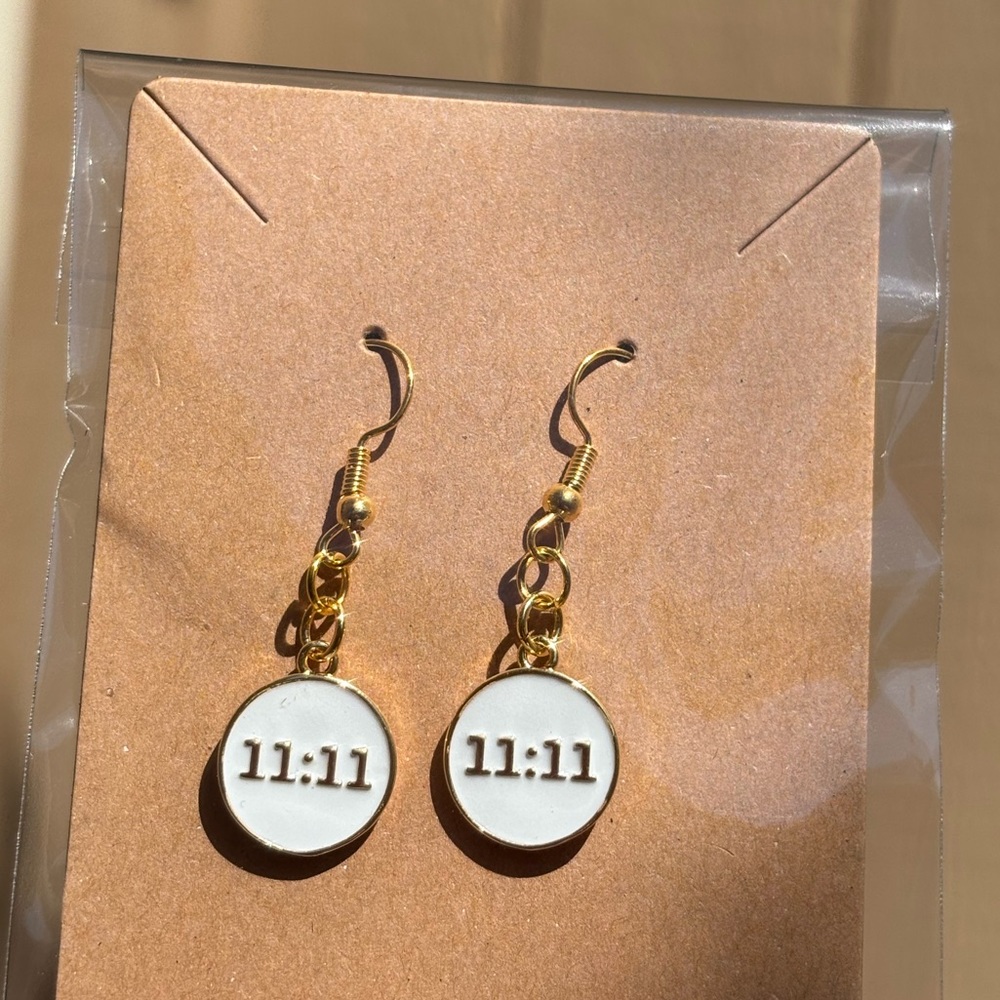 Handmade 11;11 Earrings